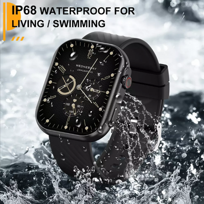 Smartwatch Peje ZW03 Ultra - A prova d'água - Dourado