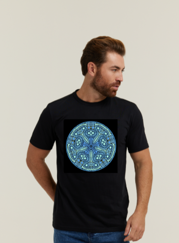 Camiseta masculina modelo - 1