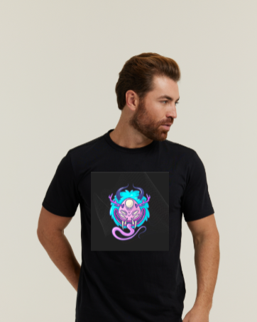 Camiseta masculina modelo - 2