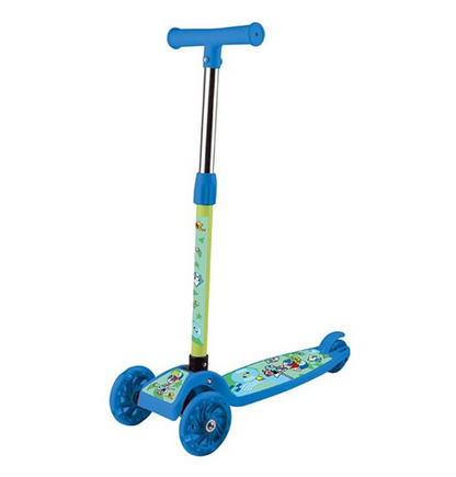 Patinete infantil menino 3 rodas - Com luz nas rodas