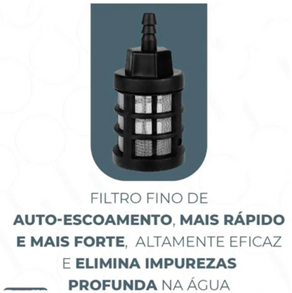 Lavadora de alta pressão Portátil e Recarregável