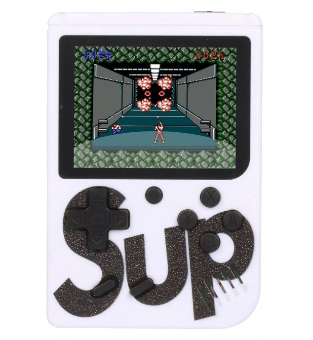 Vídeo Game Portátil - 400 Jogos (Sup Mini Game) - Variadas cores