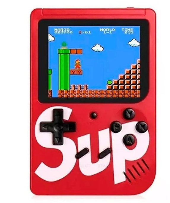 Vídeo Game Portátil - 400 Jogos (Sup Mini Game) - Variadas cores