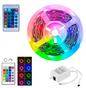 Fita Led RGB colorida de 5 metros com Controle Remoto