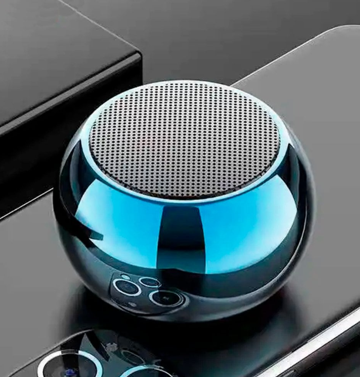 Mini caixa de Som Portátil Bluetooth