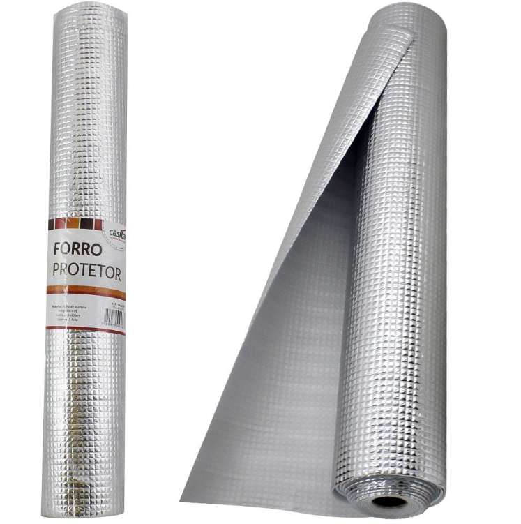 Tapete forro Multiuso Metalizado - Rolo 45x300cm