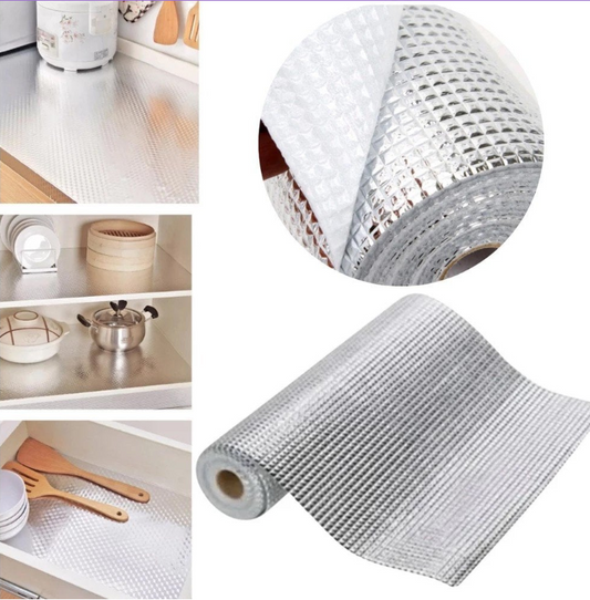 Tapete forro Multiuso Metalizado - Rolo 45x300cm