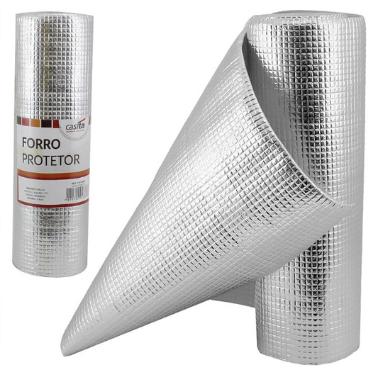 Tapete forro Multiuso Metalizado - Rolo 30x500cm