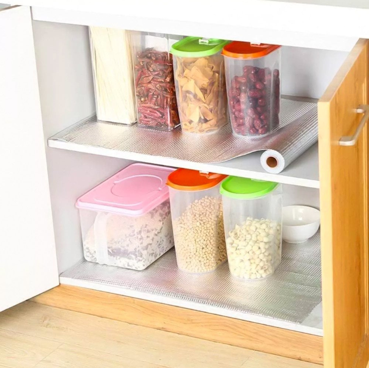 Tapete forro Multiuso Metalizado - Rolo 30x500cm