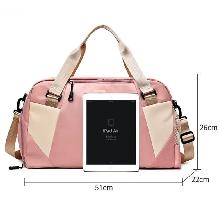 Mala de mão Esportiva e Viagem - 3 Divisórias