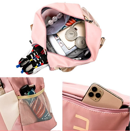 Mala de mão Esportiva e Viagem - 3 Divisórias