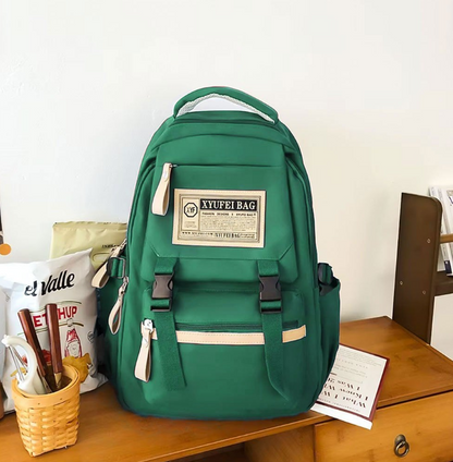 Mochila universitária - Estilo Coreana - 2 Divisórias