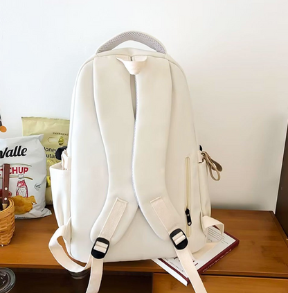 Mochila universitária - Estilo Coreana - 2 Divisórias