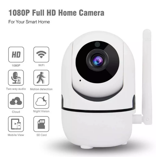 Câmera Inteligente Wifi 1080p - Giratória 360º