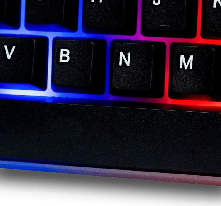 Kit teclado e mouse Gamer com Fio Led RGB