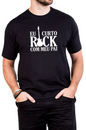 Camiseta - Eu Curto Rock Com Meu Pai - 100% Algodão – Unissex