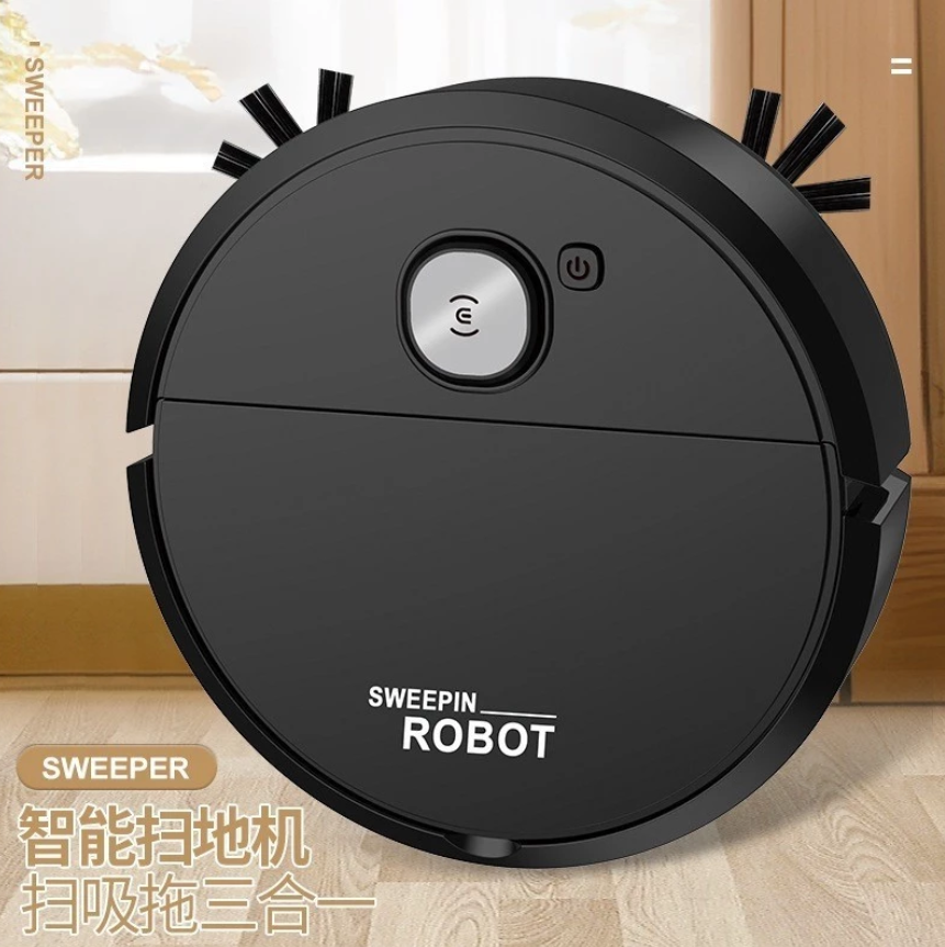 Varredora & Aspirador Robótico de Pó 3 em 1 - (Inteligente e Silencioso)