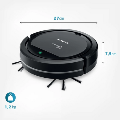 Aspirador Robô Mondial Rb Bivolt 30w