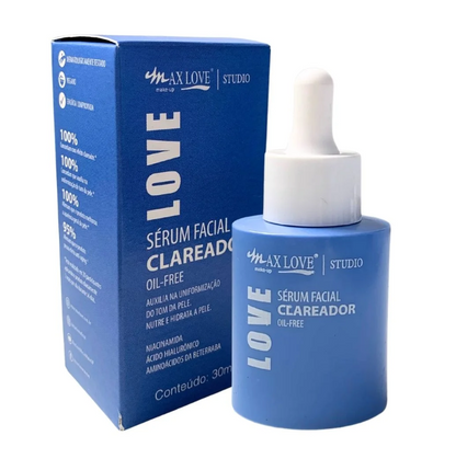 Sérum Facial Clareador Oil-Free Max Love