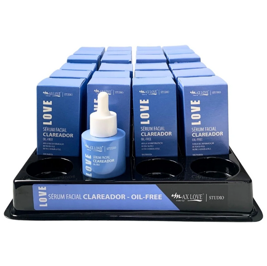 Sérum Facial Clareador Oil-Free Max Love – Box c/ 24 unid