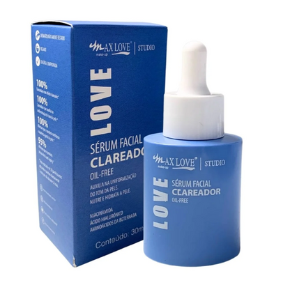 Sérum Facial Clareador Oil-Free Max Love – Box c/ 24 unid