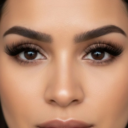 Cílios Postiços 8D F004 com 03 Pares Femme Paris FM1022 - Box c/ 12 unid