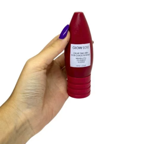 Creme para Área dos Olhos de Romã Glow Love Max Love
