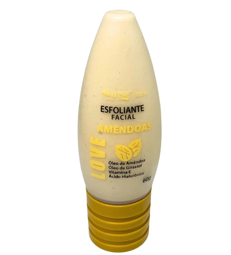 Esfoliante Facial Amêndoas Love Max Love
