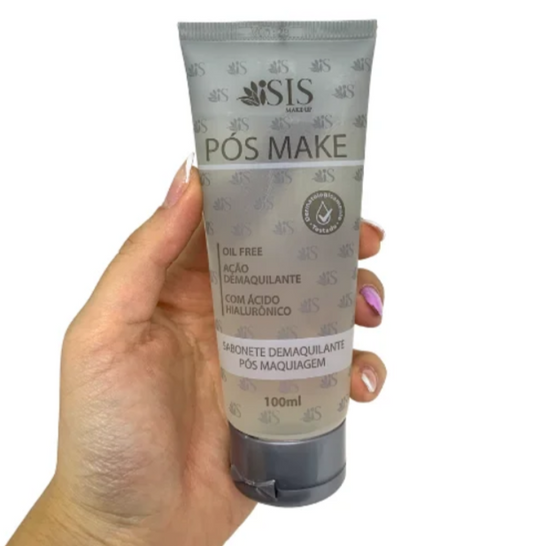 Sabonete Facial Demaquilante Pós Make Isis Make-Up