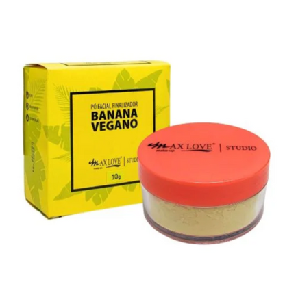 Pó Facial Finalizador Banana Vegano Max Love