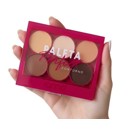 Paleta Contorno Perfect Iamo YS43013 - Kit c/ 02 unid