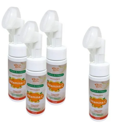 Mousse de Limpeza Facial Vitamina C Bella Bem Me Quero