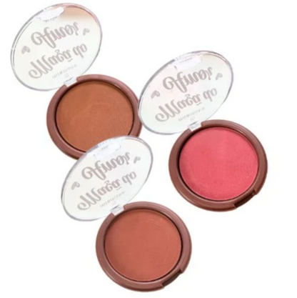 Blush Maçã do Amor Mia Make 220 – Kit c/ 03 unid