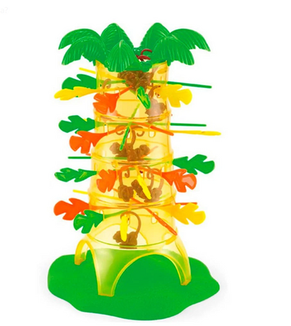 Jogo cada macaco no seu Galho - Brinquedo Infantil - 2 UNIDADES