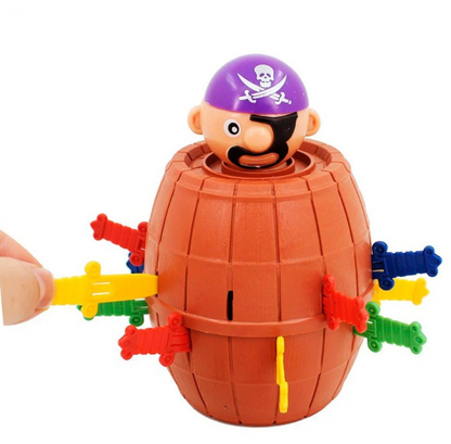 Jogo Pula Barril do Pirata - Grande/Infantil