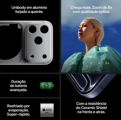 Iphone 17 Pro Max 256GB - Azul & Laranja