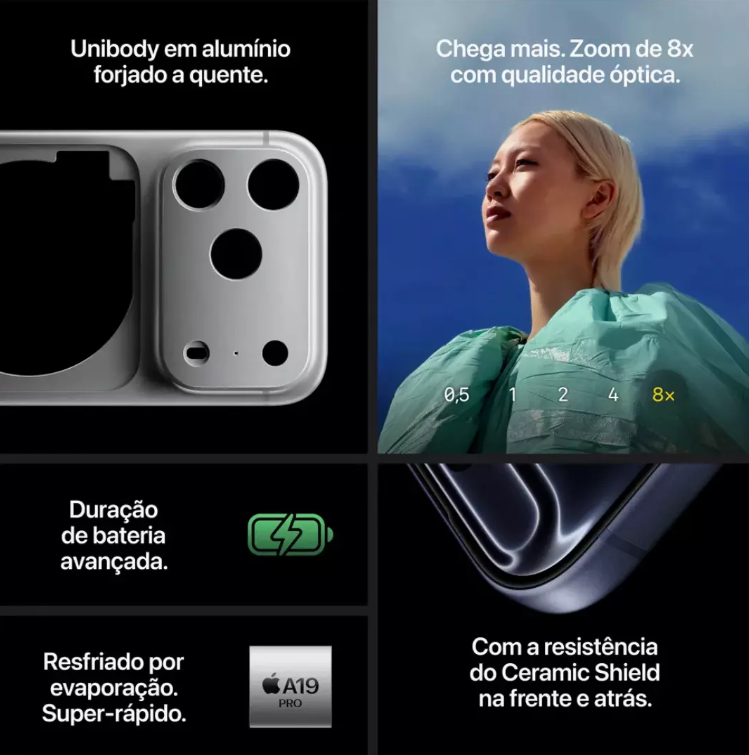 Iphone 17 Pro Max 256GB - Azul & Laranja