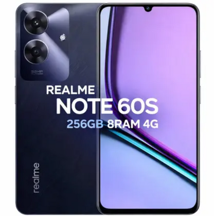 Smartphone Celular Realme Note 60S 256GB, 8GB RAM, 4G, Tela 6,74 polegadas