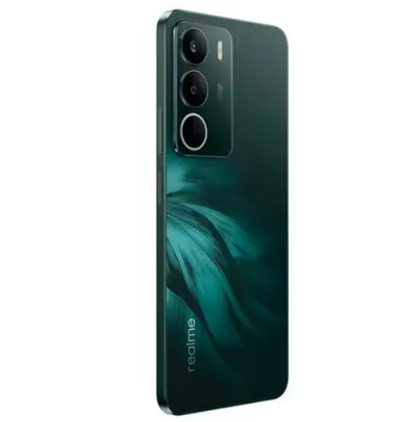 Smartphone Realme C71, 256GB, 4GB RAM, Câmera 50MP, Android 15, Tela 6,6 120Hz, Bateria 6300mAh, NFC, Dual SIM, Verde e Branco
