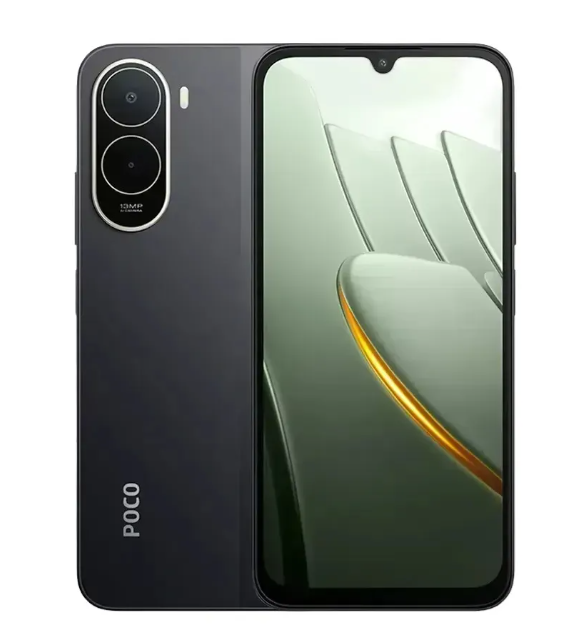 Smartphone Xiaomi Poco C81 Pro 64gb 4gb Ram 4g - Preto, Verde e Dourado