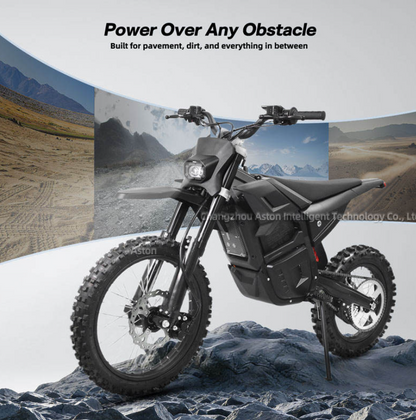 Moto Elétrica Off-Road com Motor Central de Acionamento Direto - 48V 2000W