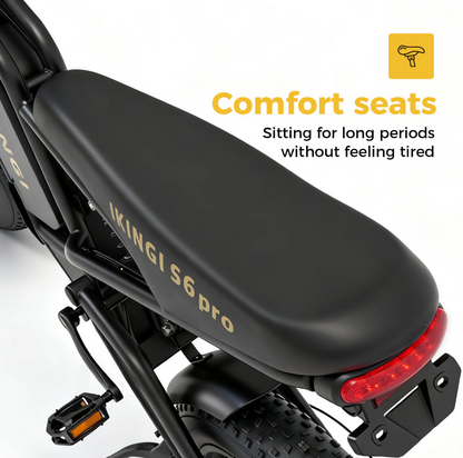 Bicicleta elétrica - S6 Pro - Híbrida - 950W