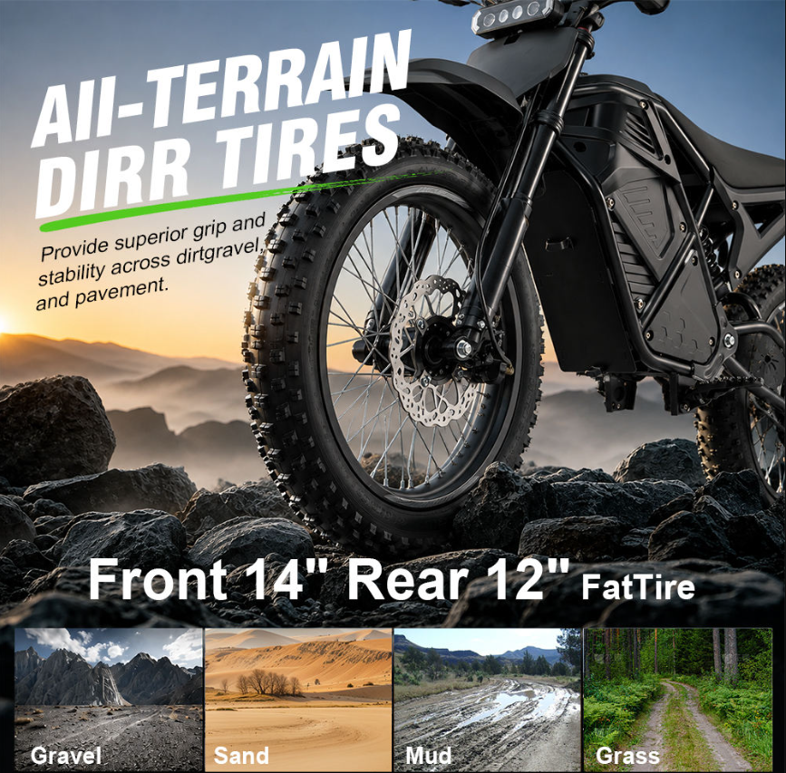 Moto elétrica - Off-Road - 3500W - G2 H3