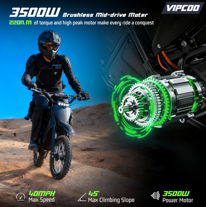 Moto elétrica - Off-Road - 3500W - G3 H3