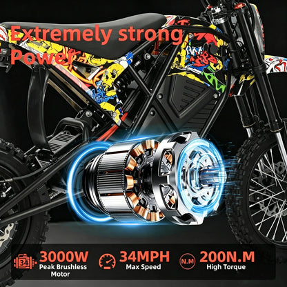 Moto elétrica - US 3000W
