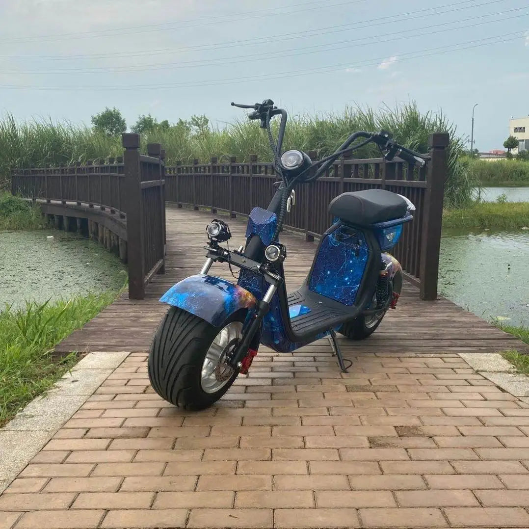 Patinete elétrico dobrável