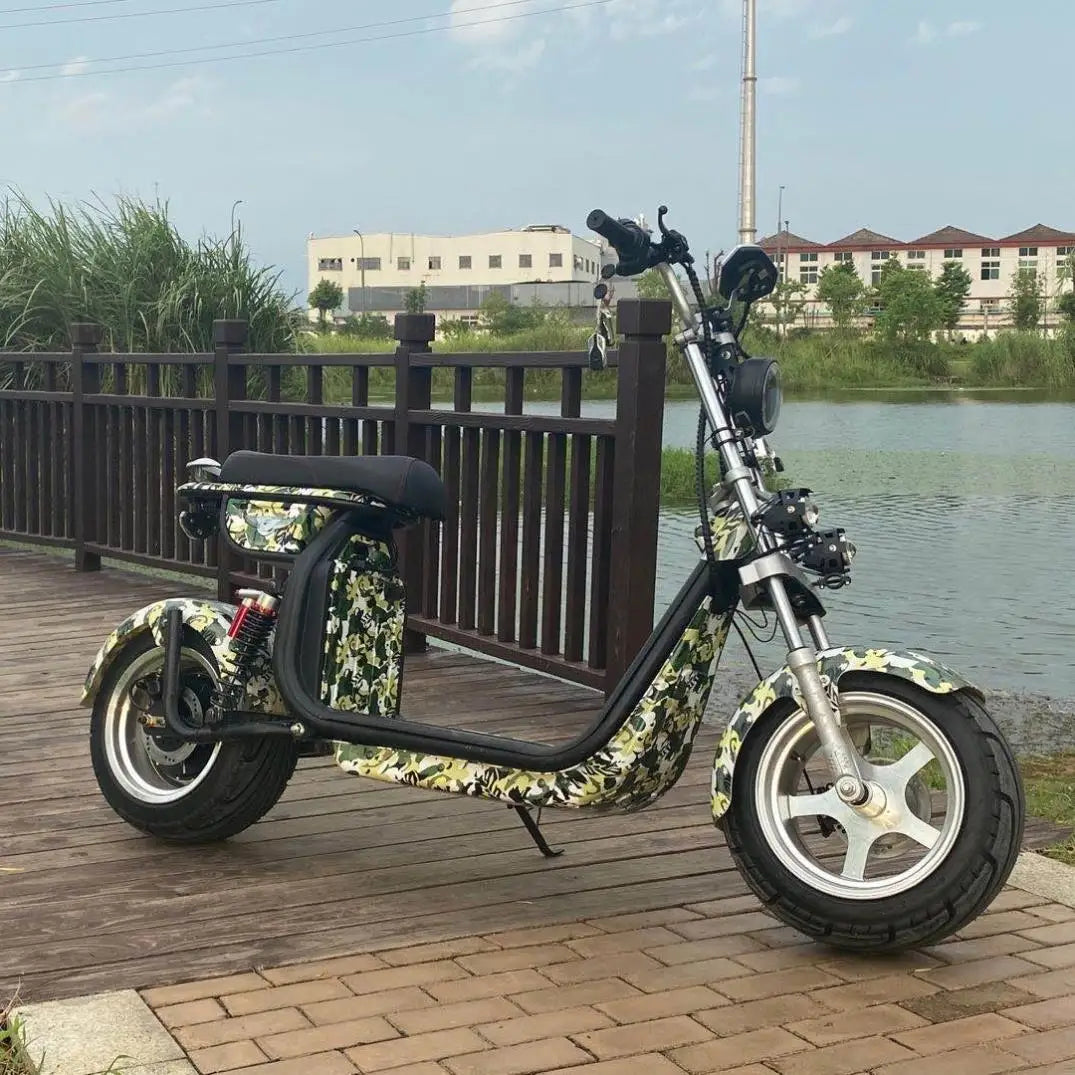 Patinete elétrico dobrável