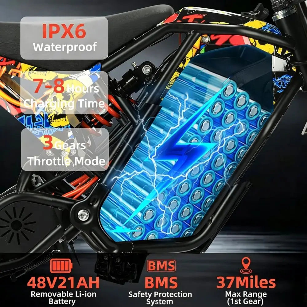 Moto elétrica - US 3000W