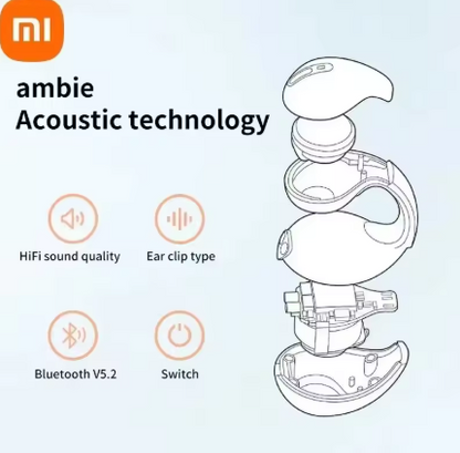 Fones de ouvido Xiaomi T7500 Bluetooth sem fio.