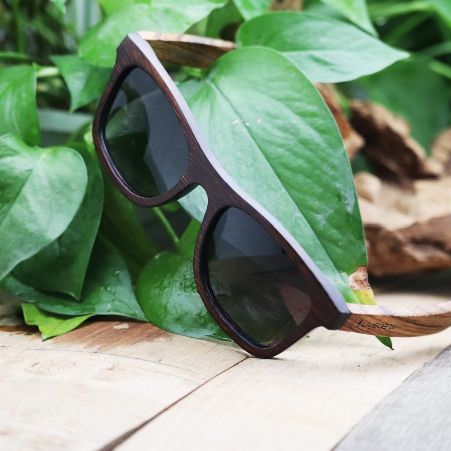 gafas de madera bambu Livegens